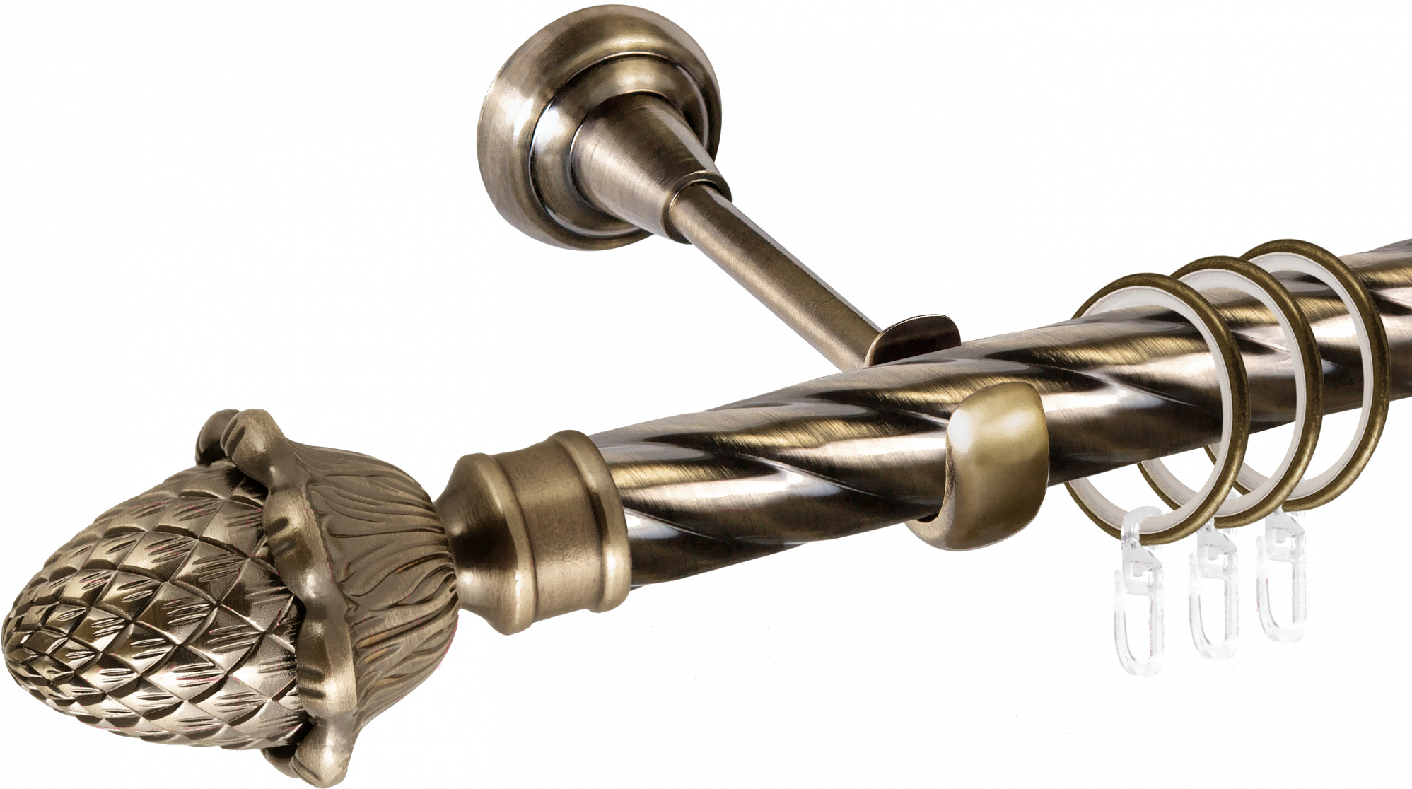 

Карниз АС ФОРОС Grace D16K + наконечники Магнолия 3м антик