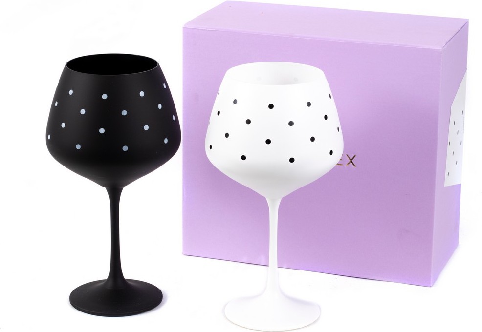 

Набор бокалов для вина Bohemia Lovely dots (40753/S1644/580-2)