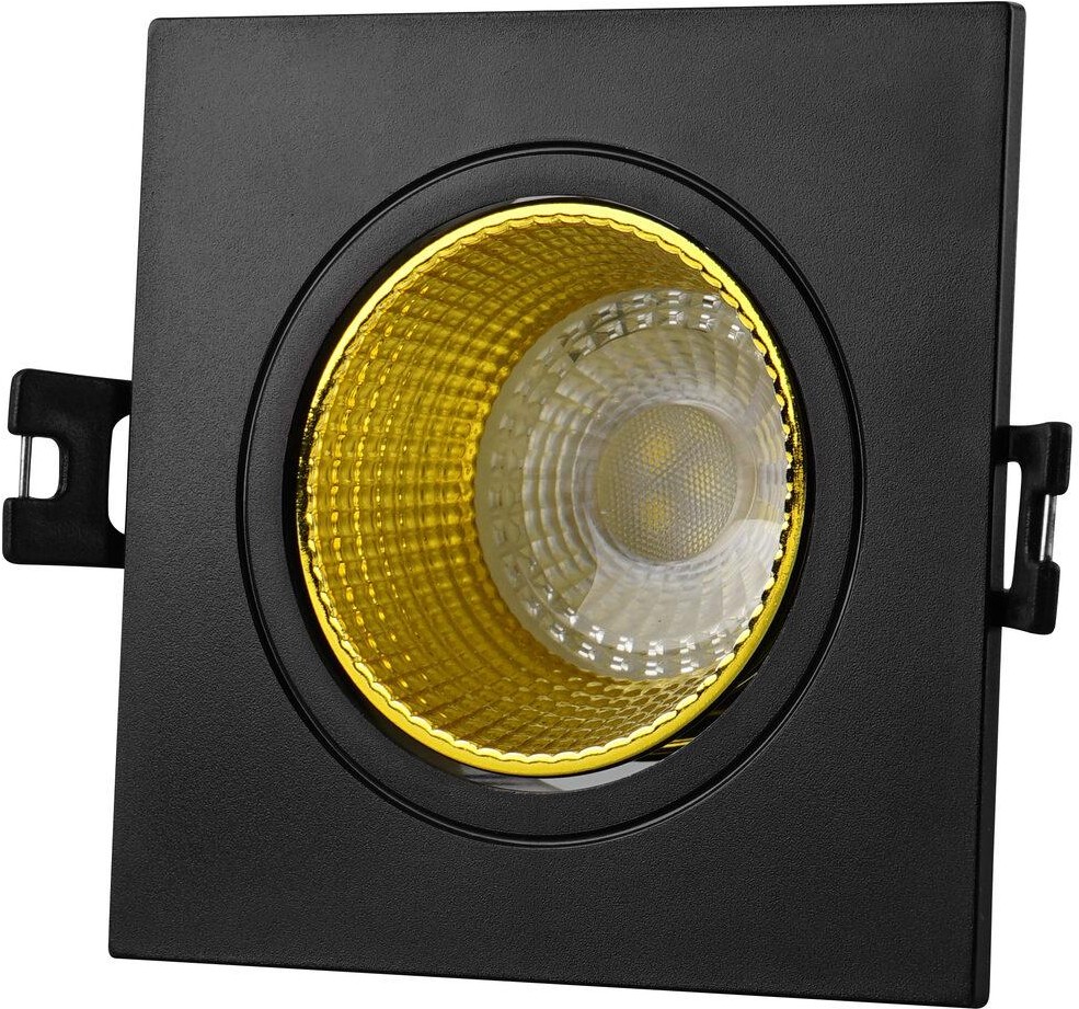 

Встраиваемый точечный светильник Denkirs DK3071-BK+YE