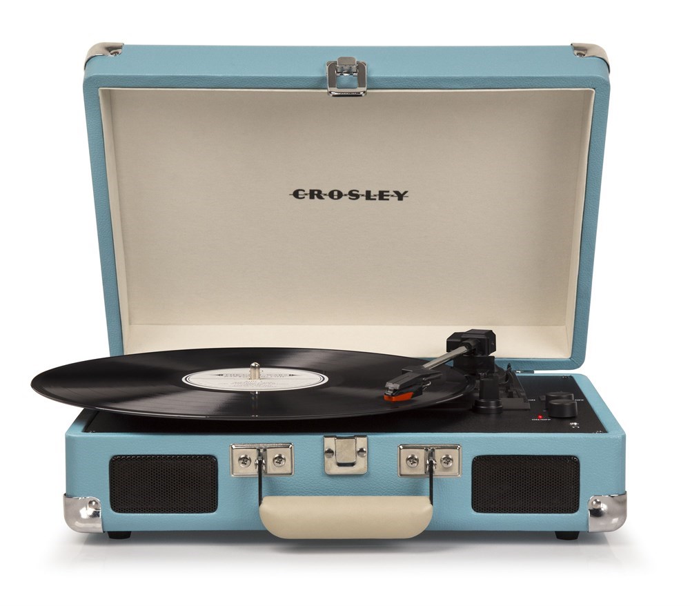 

Виниловый проигрыватель Crosley CRUISER DELUXE c Bluetooth бирюзовый [CR8005D-TU], CRUISER DELUXE c Bluetooth