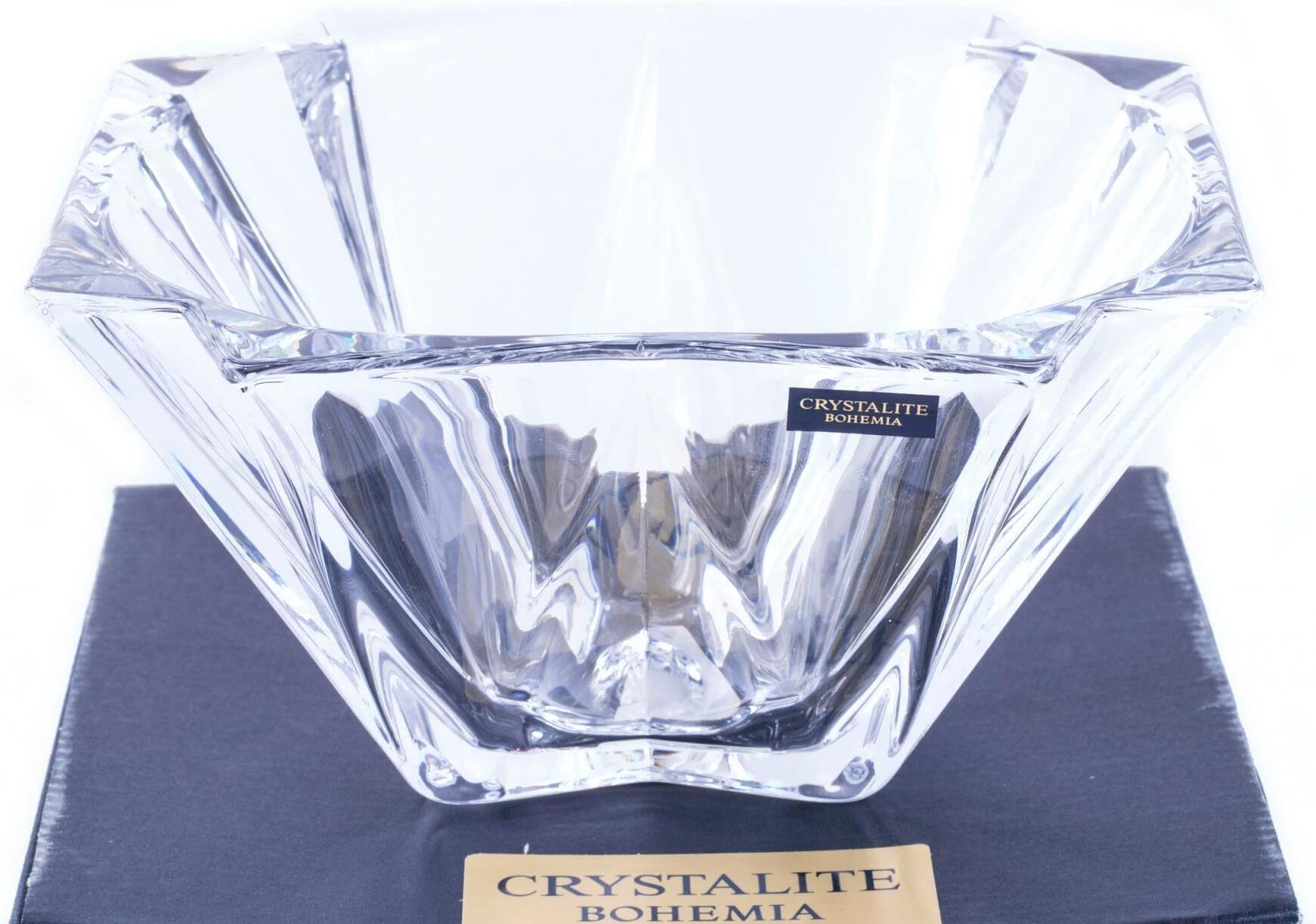 

Столовая посуда, сервировка Bohemia Ivele Crystal Metropolitan 9K7/6KE64/0/99U18/215-169, Салатник Bohemia Ivele Crystal Metropolitan 9K7/6KE64/0/99U18/215-169