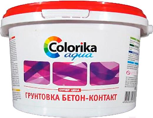 

Грунтовка Colorika Aqua Бетон-контакт 8кг, Бетон-контакт 8кг