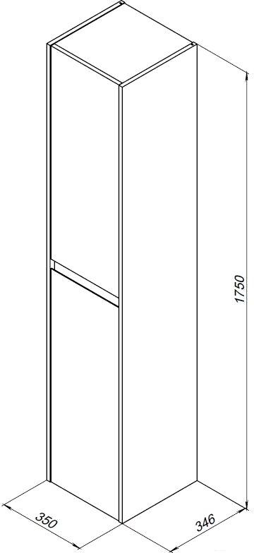 

Шкаф-пенал Aquanet Nova Lite 35 [242265], Nova Lite 35