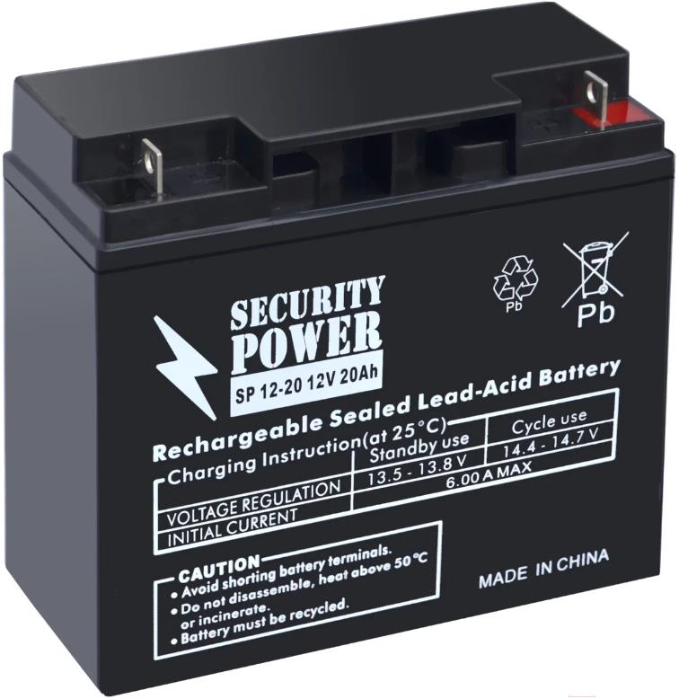 

Аккумулятор для ИБП Security Power SP 12-20 12V/20Ah