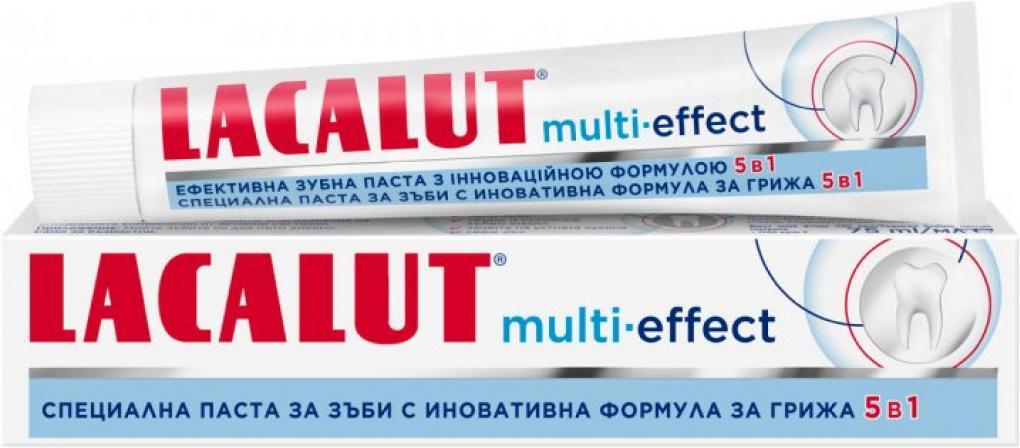 

Зубная паста Lacalut Multi-effect (75мл), Зубная паста Lacalut Multi-effect 75мл