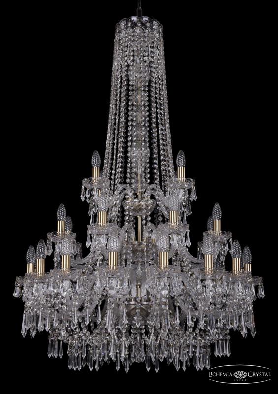 

Подвесная люстра Bohemia Ivele Crystal 1403/16+8+4/300/h-130/3d/Pa