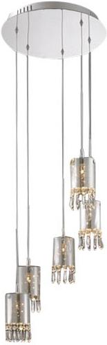 

Подвесной светильник DeLight Collection Подвесной светильник Crystal Tube 5 [MD2544/5R], Подвесной светильник DeLight Collection Подвесной светильник Crystal Tube 5 MD2544/5R