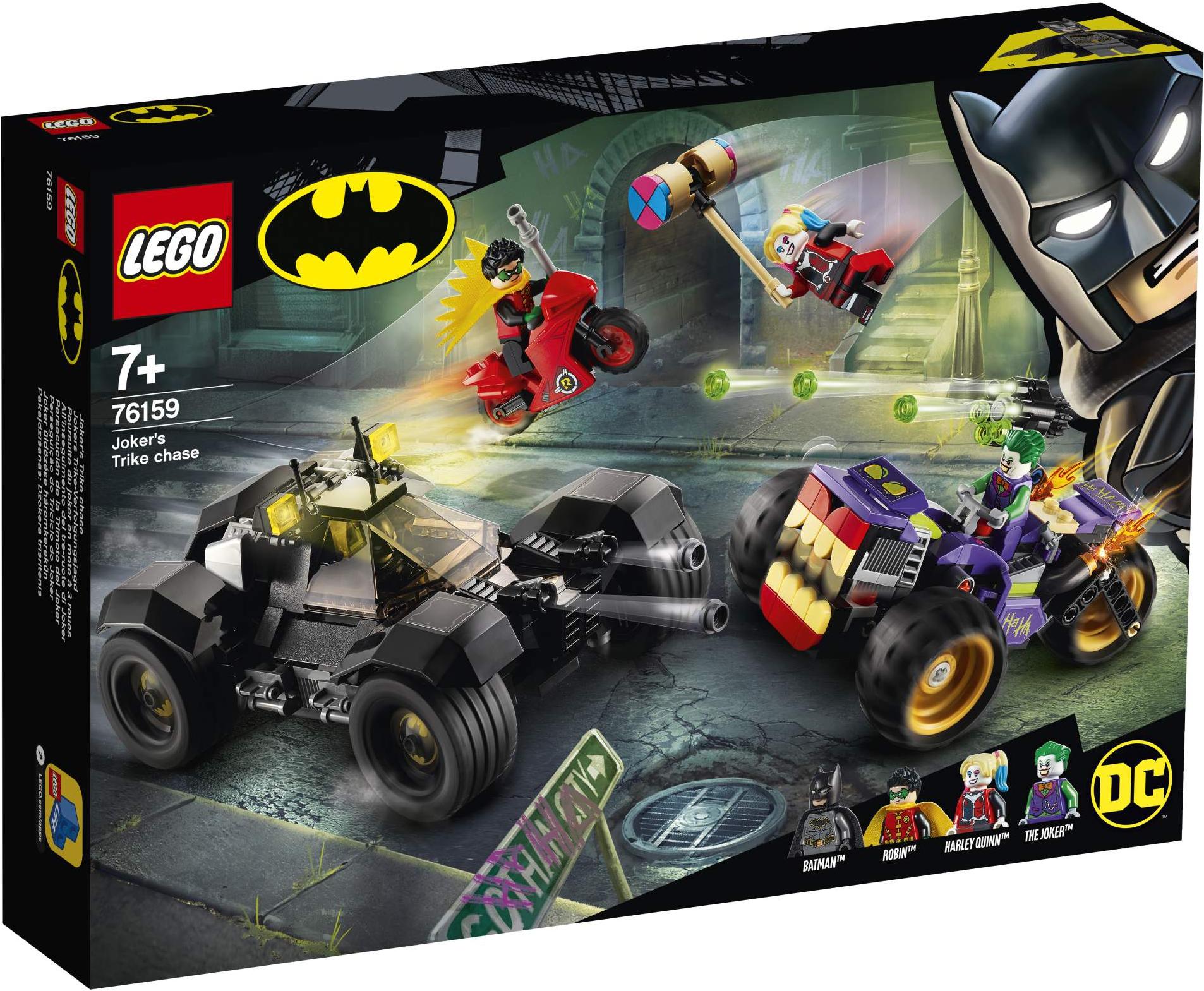 

Конструктор LEGO Побег Джокера на трицикле [76159], Побег Джокера на трицикле