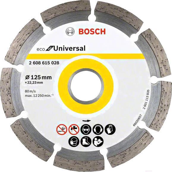 

Алмазный диск Bosch Eko Universal D125 10шт [2.608.615.041], Алмазный диск Bosch Eko Universal D125 10шт 2.608.615.041