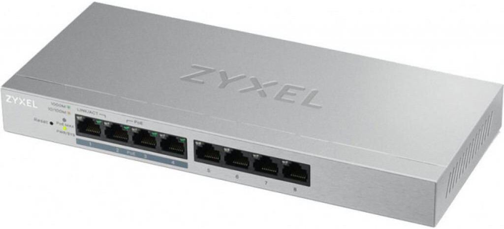 

Коммутатор Zyxel GS1200-8HPV2-EU0101F