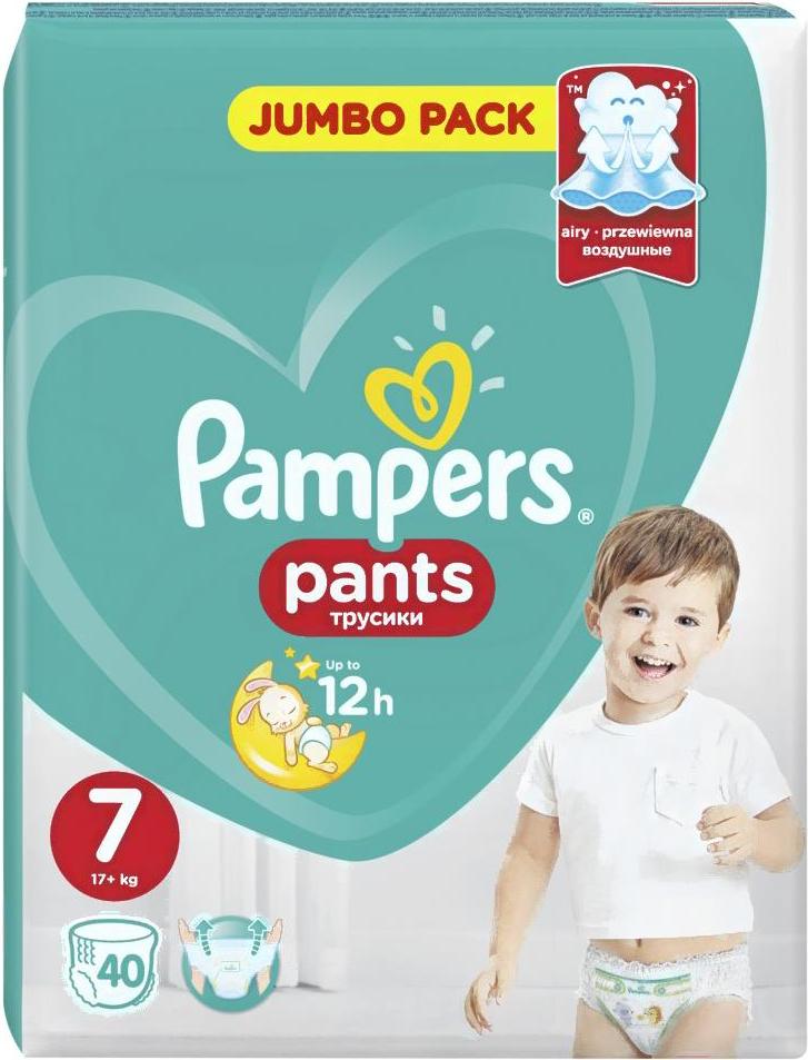 

Детские подгузники Pampers Pants 7 (40шт), Pants 7 (40шт)
