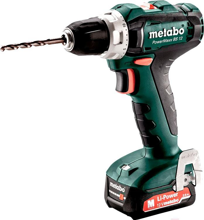 

Дрель-шуруповерт Metabo PowerMaxx BS 12 [601036500], Дрель-шуруповерт Metabo PowerMaxx BS 12 601036500