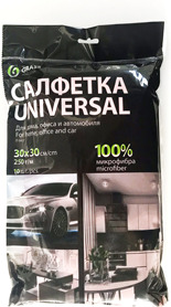 

Салфетка микрофибра Grass 250 г/м 30x30 10шт (IT-0457)