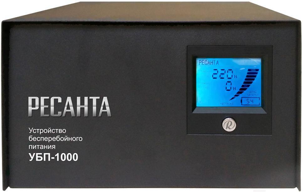 

Сетевой фильтр Ресанта УБП-1000 черный