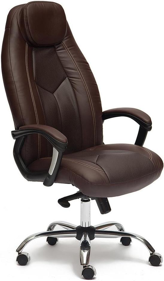 

Офисное кресло Tetchair BOSS люкс коричневый, BOSS люкс