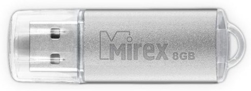 

USB Flash Mirex Unit Silver 8GB [13600-FMUUSI08], USB Flash Mirex Unit Silver 8GB (13600-FMUUSI08)