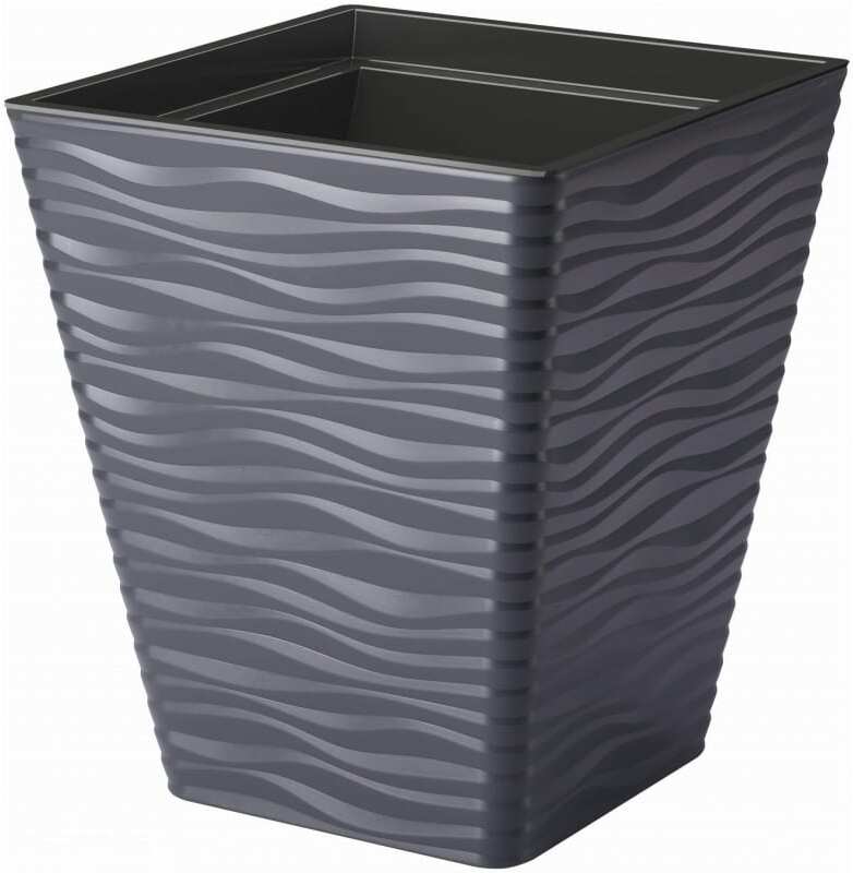 

Кашпо Formplastic Sahara Dunes 3940-014 антрацит