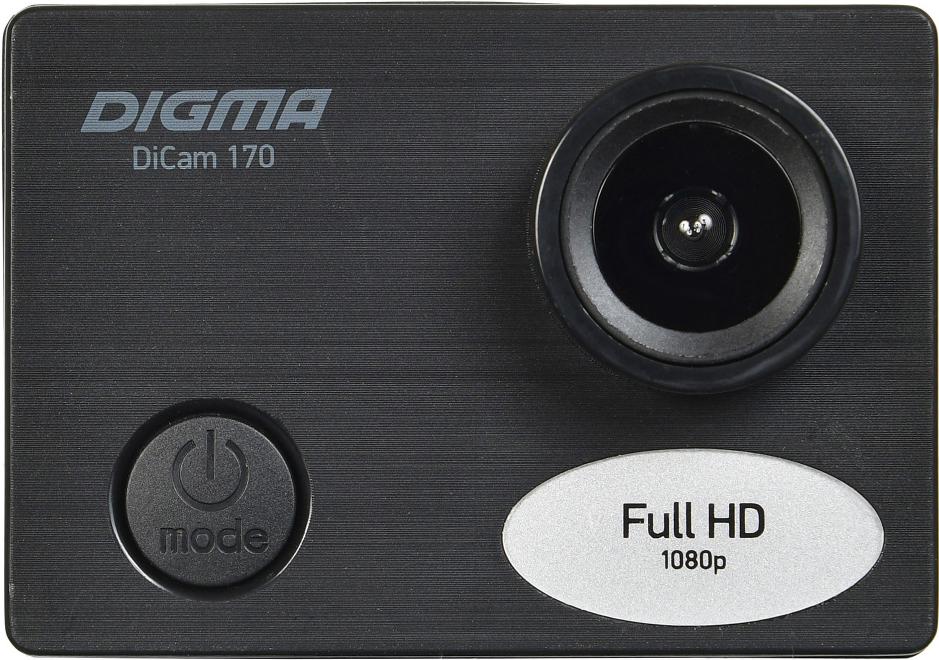 

Экшен-камера Digma DiCam 170 черный, DiCam 170