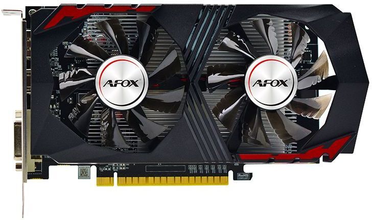 

Видеокарта AFOX AF1050TI-4096D5H2-V4, AFOX GTX1050Ti 4GB GDDR5 128Bit (AF1050TI-4096D5H2-V4)