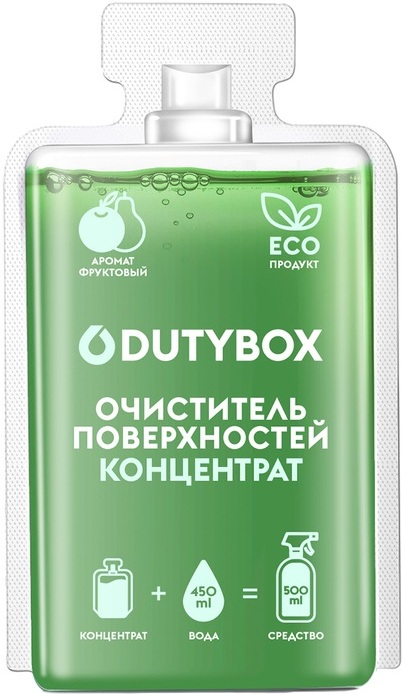 

Универсальный очиститель любых поверхностей DUTYBOX Interior 50 мл (Db-1502)