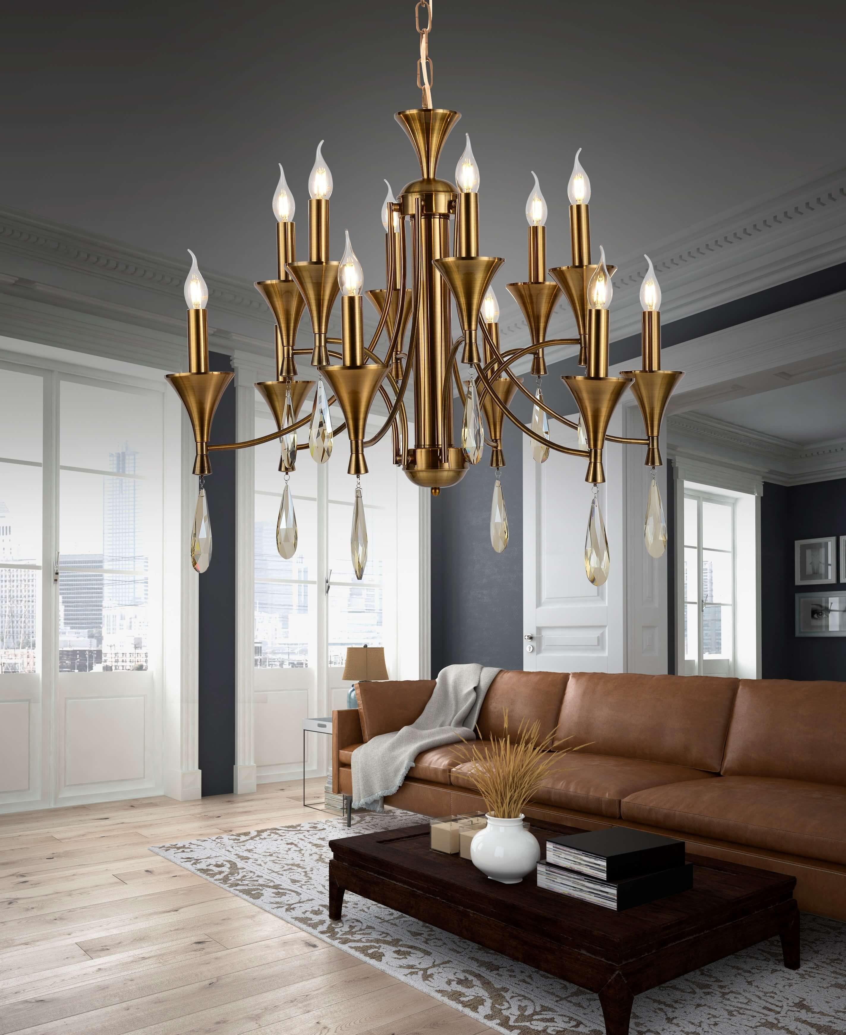 

Подвесная люстра Lumina Deco LDP 1230-12 CHR, LDP 1230-12 CHR