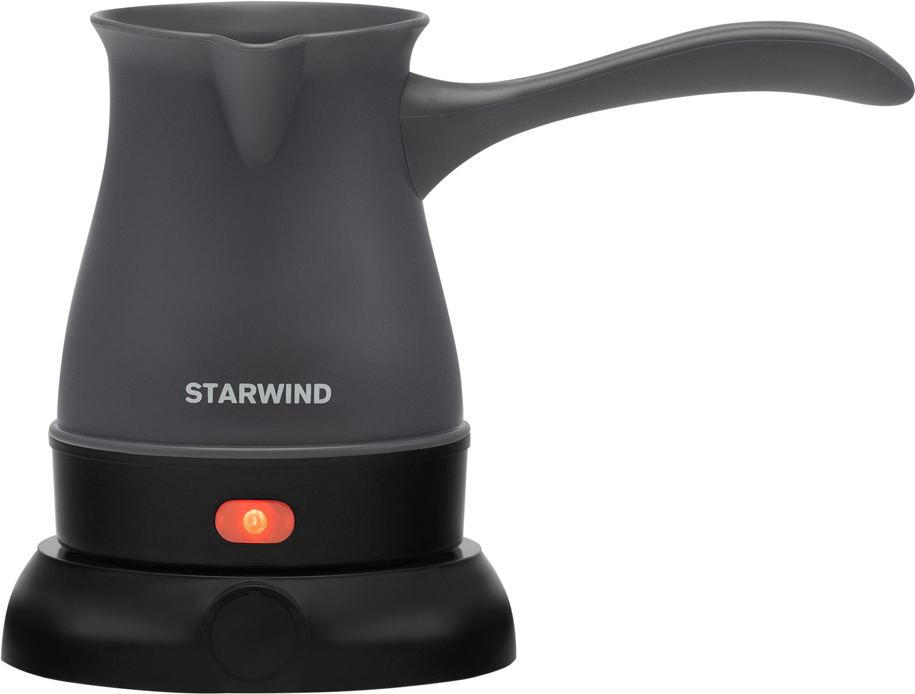 

Электрическая турка StarWind STP3061 серый/черный, STP3061