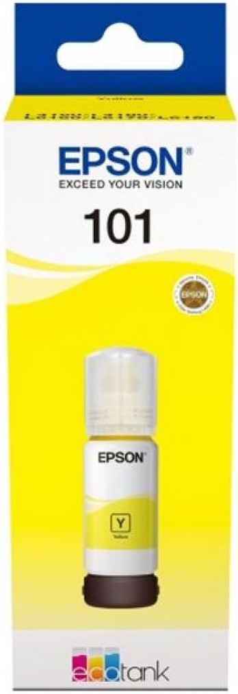 

Чернила Epson C13T03V44A, Картридж струйный Epson L101 C13T03V44A желтый для Epson L4150/L4160/L6160/L6170/L6190