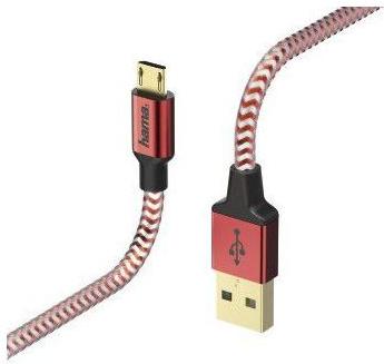 

Hama micro USB B (m) USB A(m) 1.5 м красный [00178288], micro USB B (m) USB A(m) 1.5 м