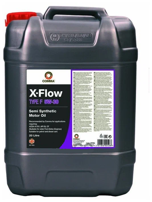 

Моторное масло Comma X-FLOW TYPE MF 15W40 20л (XFMF20L)