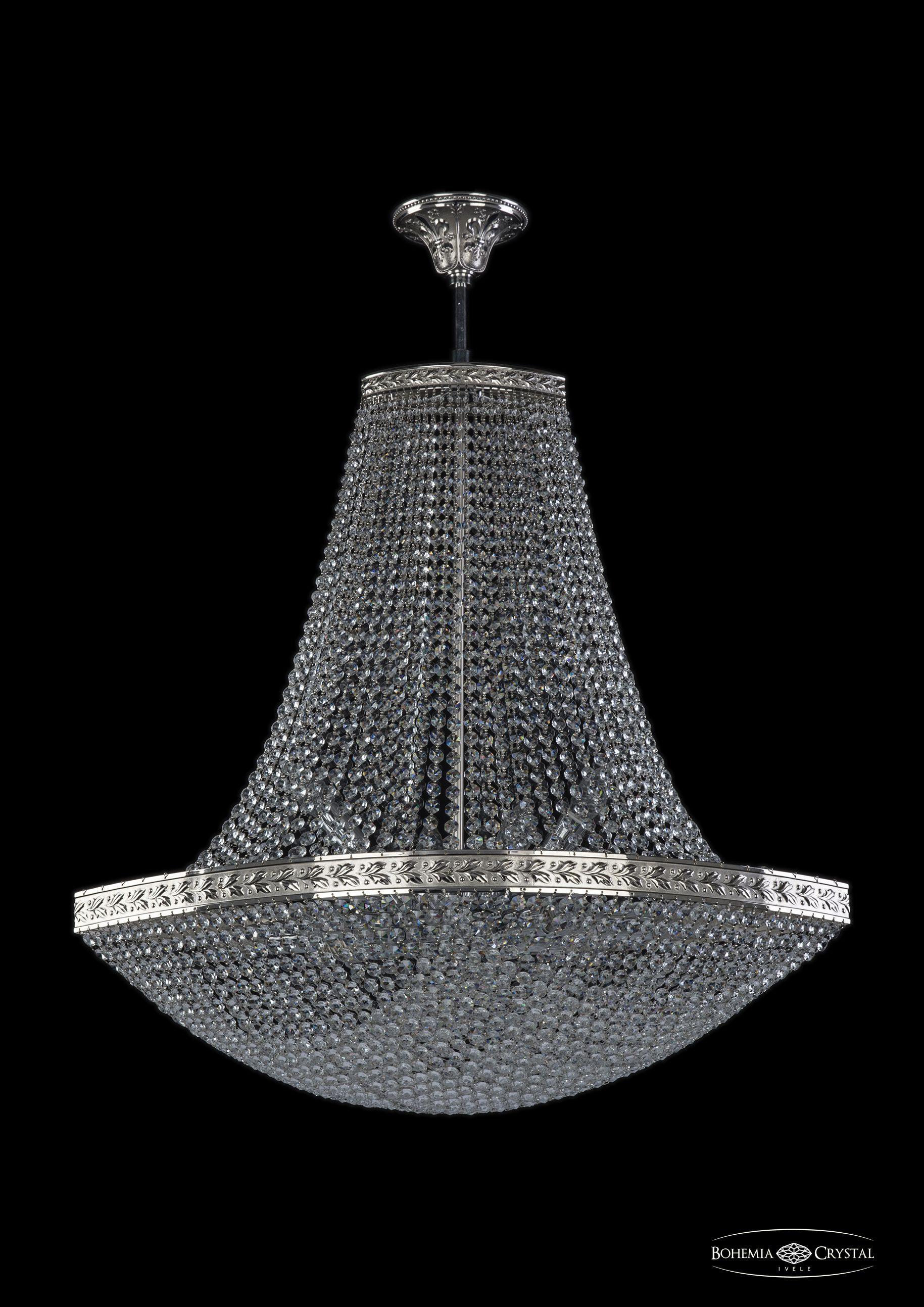 

Люстра на штанге Bohemia Ivele Crystal 19323/H2/80IV Ni