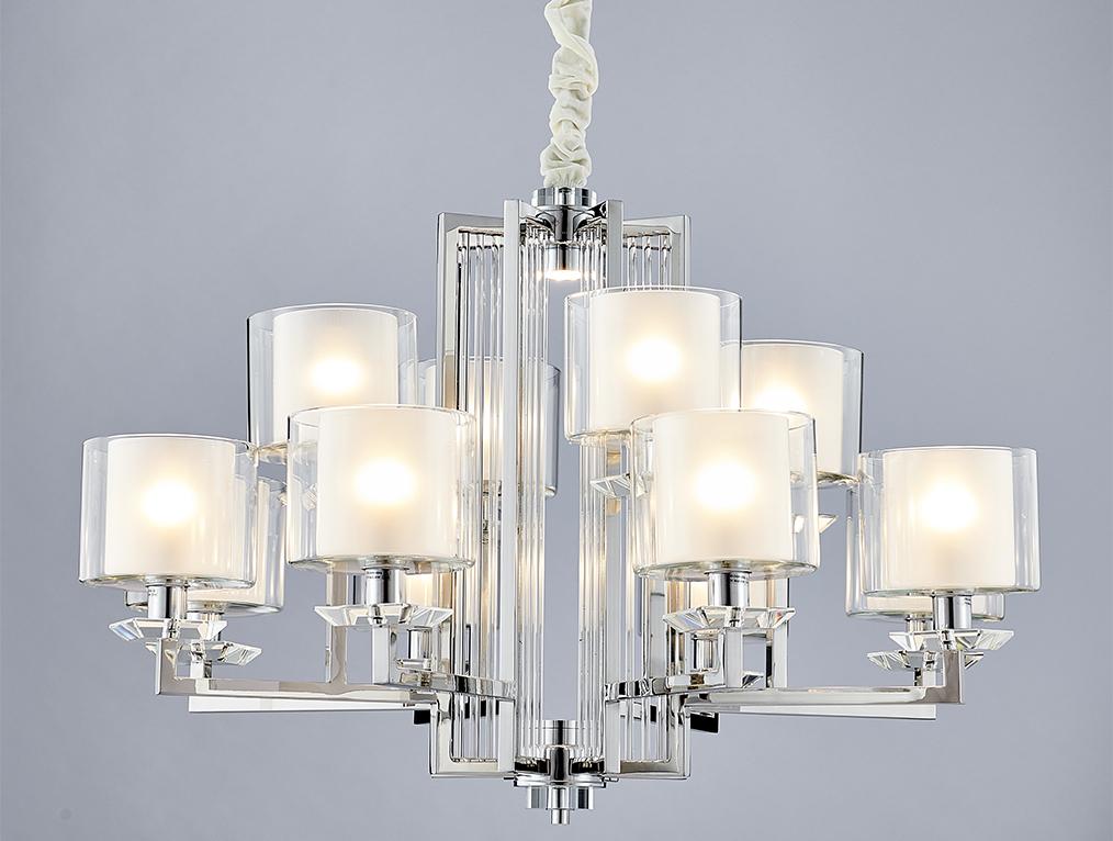 

Подвесная люстра NEWPORT 4408+4/C Chrome