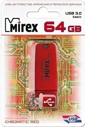 

USB Flash Mirex CHROMATIC RED 64GB (13600-FM3CHR64), CHROMATIC 64GB