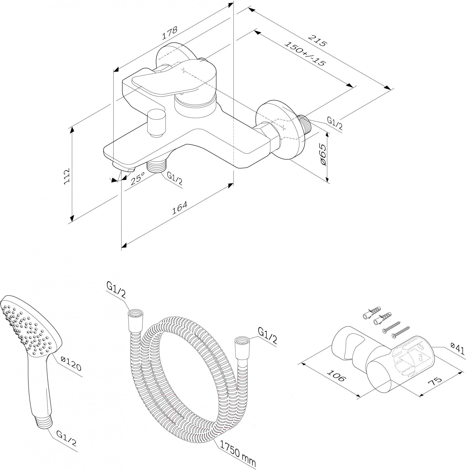 

Смеситель AM.PM X-Joy [F85A15000], Смеситель Am.Pm X-Joy F85A15000