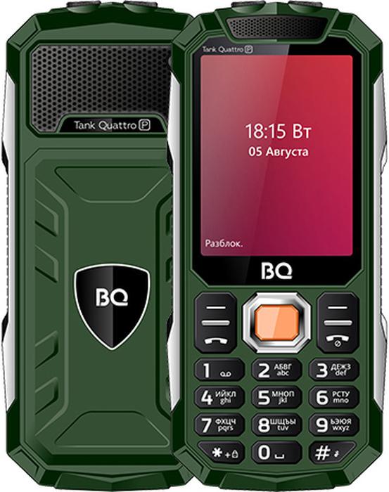 

Мобильный телефон BQ-Mobile Tank Quattro Power BQ-2817 зеленый