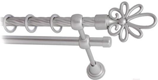 

Карниз Lm Decor Астра 170 2р витой 2.4м сатин, Астра 170 2р витой 16мм 2.4м