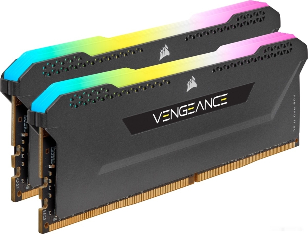 

Оперативная память Corsair DDR4 2x16Gb 3200MHz [CMH32GX4M2E3200C16], Оперативная память Corsair Vengeance RGB PRO SL 2x16GB DDR4 PC4-25600 (CMH32GX4M2E3200C16)
