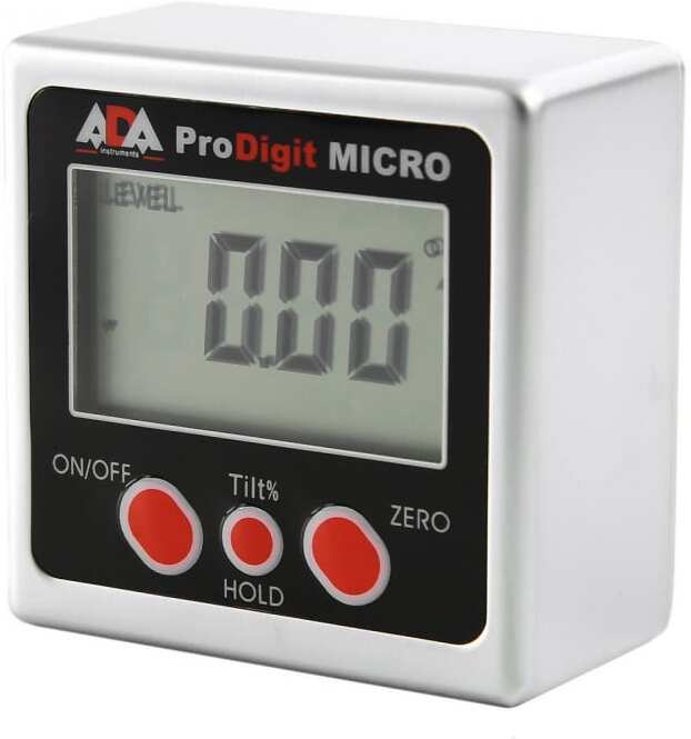 

Цифровой уклономер ADA Instruments PRO Digit MICRO / А00335, Уровень ADA Instruments PRO Digit Micro A00335