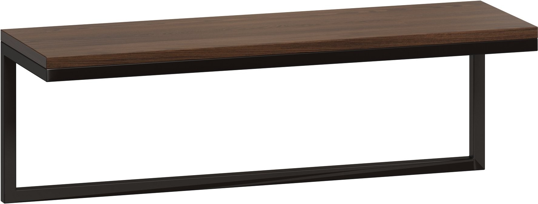 

Полка Loftyhome Бервин 4 коричневый [br030601], Полка Loftyhome Бервин Флэт br030601 коричневый