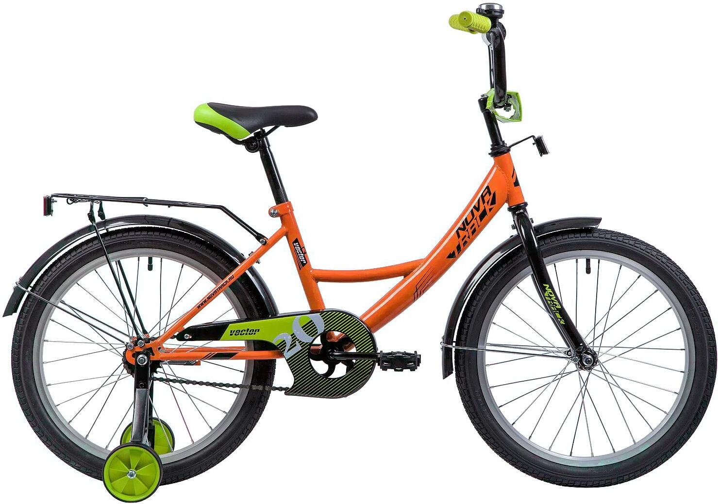

Велосипед детский Novatrack Vector 20'' оранжевый [203VECTOR.OR9], Детский велосипед Novatrack Vector 203VECTOR.OR9 (оранжевый/желтый, 2019)