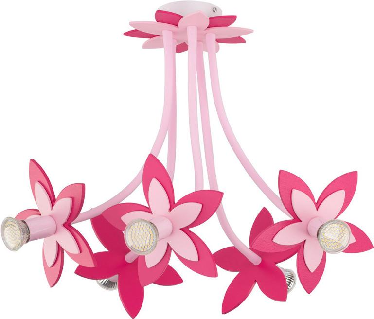 

Детская люстра Nowodvorski Flowers V Pink [6896], Flowers V