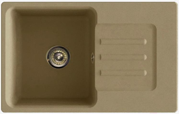 

Кухонная мойка GranFest Smart 680 песочный