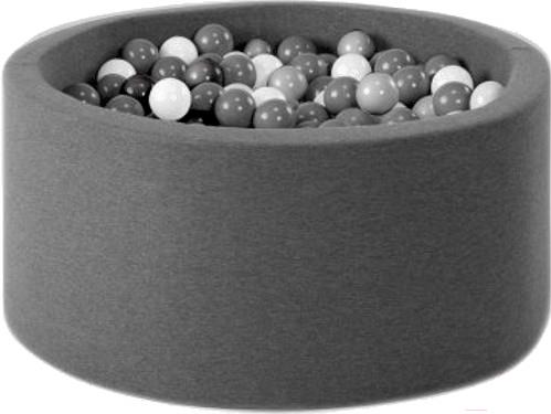 

Игровой сухой бассейн Misioo 100x40 400 шаров Graphite [135909], 100x40 400 шаров