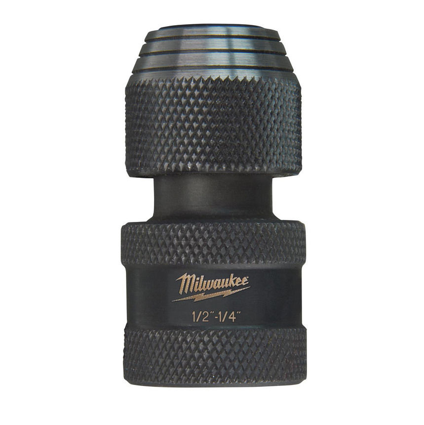 

Переходник слесарный Milwaukee 1/2 " квадрат - 1/4" F [48034410], 1/2 " квадрат - 1/4" F