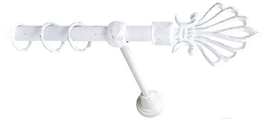 

Карниз Lm Decor Веер 006 1р гладкий 4м белое золото, Веер 006 1р гладкий 16мм 4.0м