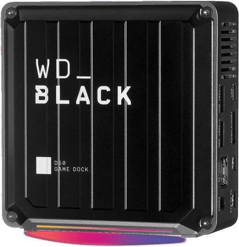 

Внешний жесткий диск WD D50 Game Dock [WDBA3U0000NBK-EESN], D50 Game Dock