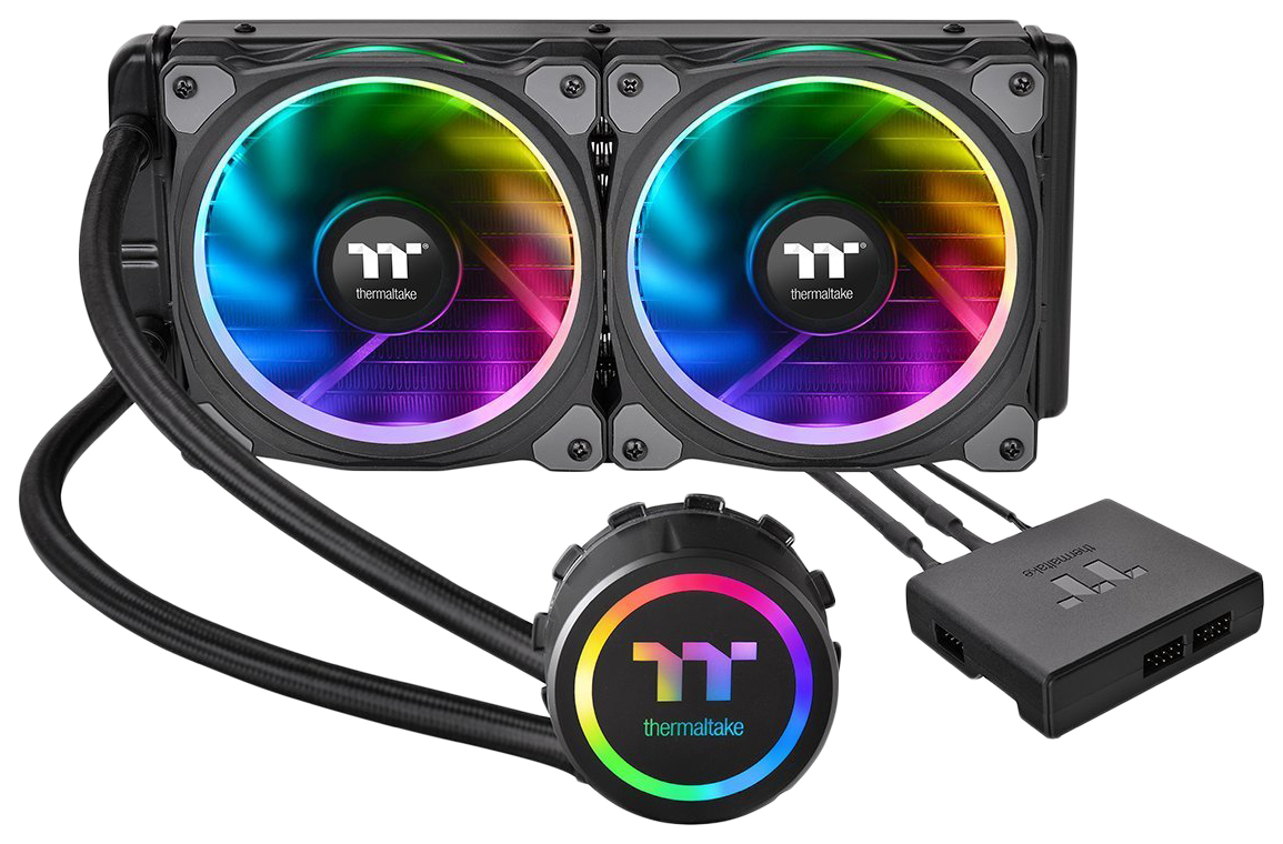 

Система охлаждения Thermaltake Premium Floe Riing RGB 240 [CL-W157-PL12SW-A], Premium Floe Riing RGB 240