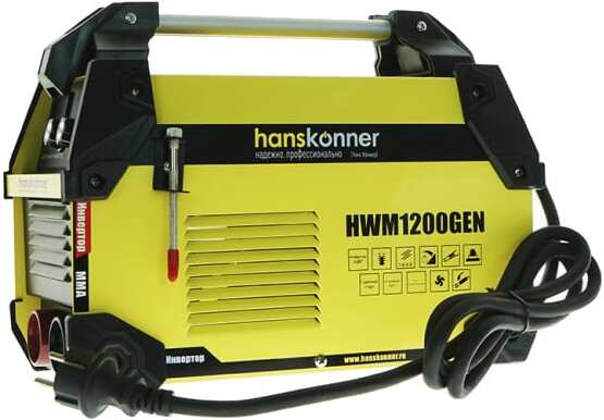 

Сварочный инвертор Hanskonner HWM1200GEN