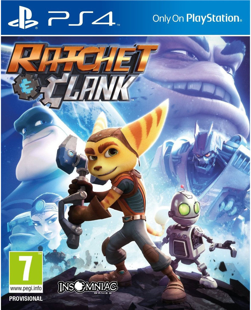 

Игра для приставки Playstation Sony PS4 CEE Ratchet Clank RU Version (711719370604)