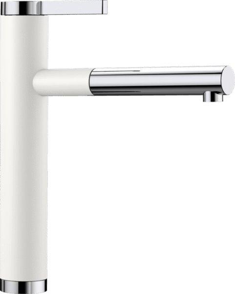 

Смеситель для кухонной мойки Blanco LINEE-S 518441 белый, Linee-S Silgranit