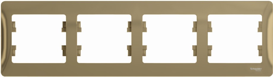 

Рамка для выключателя Schneider Electric Glossa GSL000404, Рамка Schneider Electric Glossa GSL000404